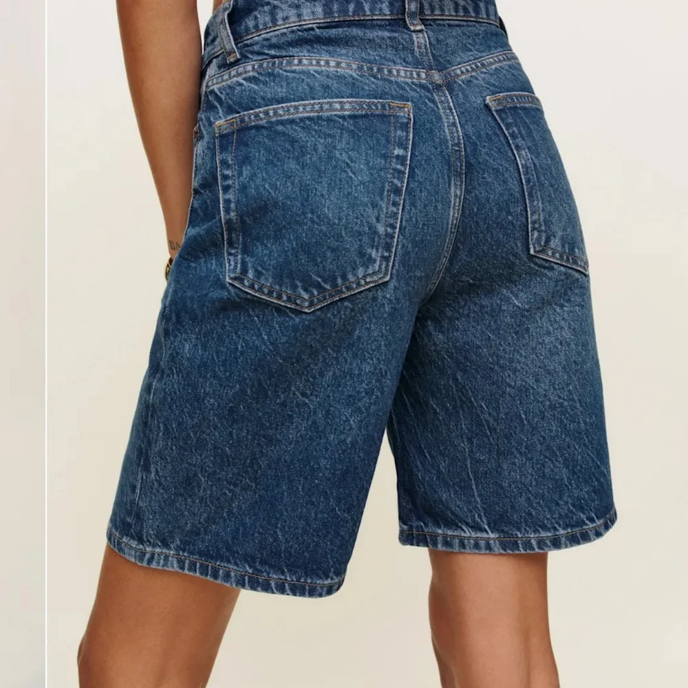 Reformation NWT Blue Denim Jean Shorts